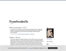 Tablet Screenshot of fromswedento.blogg.se