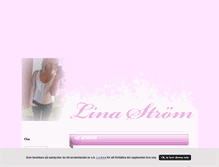 Tablet Screenshot of linastrom.blogg.se