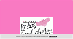 Desktop Screenshot of lindashemligheter.blogg.se