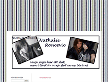 Tablet Screenshot of nathalieroncevic.blogg.se
