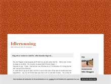 Tablet Screenshot of idlerunning.blogg.se