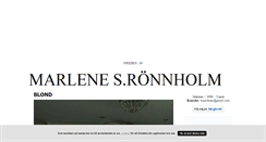 Desktop Screenshot of maarlenez.blogg.se