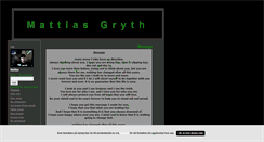Desktop Screenshot of mattiasgryth.blogg.se