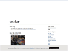 Tablet Screenshot of ooskkar.blogg.se