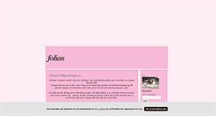 Desktop Screenshot of folias.blogg.se