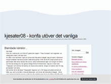 Tablet Screenshot of kjesater08.blogg.se