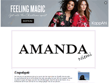 Tablet Screenshot of amandaniemis.blogg.se