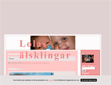 Tablet Screenshot of lolasalsklingar.blogg.se