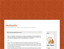 Tablet Screenshot of bulimifri.blogg.se