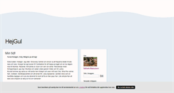 Desktop Screenshot of hejgul.blogg.se
