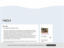 Tablet Screenshot of hejgul.blogg.se