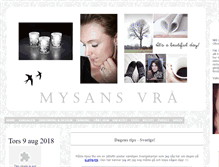 Tablet Screenshot of mysansvra.blogg.se