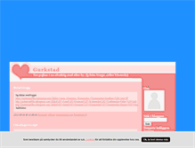 Tablet Screenshot of gurkstad.blogg.se