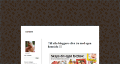 Desktop Screenshot of claraste.blogg.se