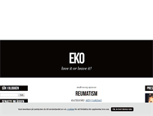 Tablet Screenshot of eko.blogg.se