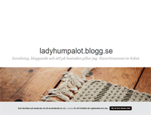 Tablet Screenshot of ladyhumpalot.blogg.se