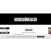 Tablet Screenshot of mandarinkakan.blogg.se