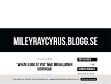 Tablet Screenshot of mileyraycyrus.blogg.se