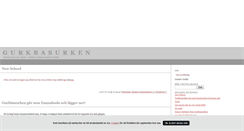 Desktop Screenshot of gurkbasurken.blogg.se