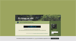 Desktop Screenshot of enbloggavvikt.blogg.se
