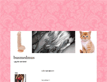 Tablet Screenshot of busmedmus.blogg.se