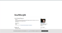 Desktop Screenshot of kkarlbberghh.blogg.se