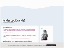 Tablet Screenshot of katjaelina.blogg.se