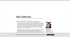 Desktop Screenshot of kimelandersson.blogg.se