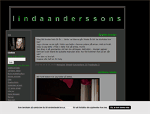 Tablet Screenshot of lindaanderssons.blogg.se