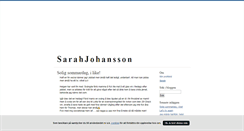 Desktop Screenshot of johanssonsarah.blogg.se
