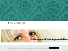 Tablet Screenshot of petramjohansson.blogg.se