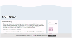 Desktop Screenshot of martiniusa.blogg.se
