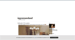 Desktop Screenshot of ingenmansland.blogg.se