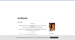 Desktop Screenshot of mviktoria.blogg.se