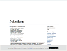 Tablet Screenshot of frokenfloras.blogg.se