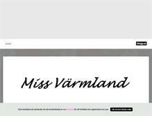 Tablet Screenshot of msvarmland.blogg.se