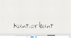 Desktop Screenshot of kunterbunt.blogg.se