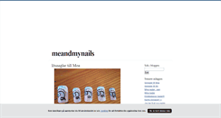 Desktop Screenshot of meandmynails.blogg.se