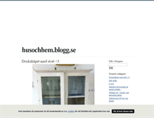 Tablet Screenshot of husochhem.blogg.se