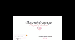 Desktop Screenshot of eangelique.blogg.se