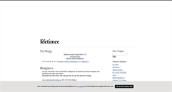 Desktop Screenshot of lifetimee.blogg.se