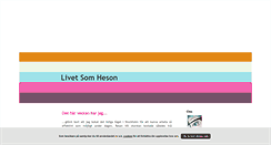 Desktop Screenshot of hesons.blogg.se