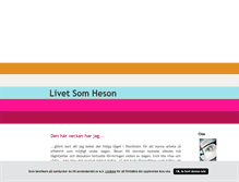 Tablet Screenshot of hesons.blogg.se