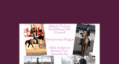 Desktop Screenshot of dressyrtontar.blogg.se