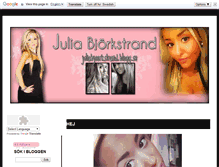 Tablet Screenshot of juliabjoorkstrand.blogg.se