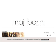 Tablet Screenshot of majbarn.blogg.se