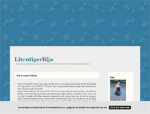 Tablet Screenshot of litentigerlilja.blogg.se