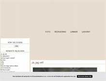 Tablet Screenshot of intasy.blogg.se