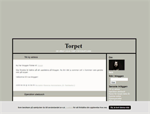 Tablet Screenshot of lilltorpet.blogg.se