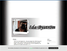 Tablet Screenshot of idamarie.blogg.se